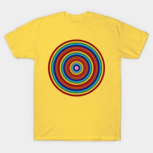 Colorful Circular Kaleidoscope T-Shirt